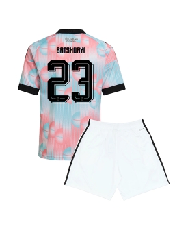 Billige Fotballdrakt Belgia Michy Batshuayi #23 Replika Bortedraktsett Barn VM 2026 Kortermet (med bukser)